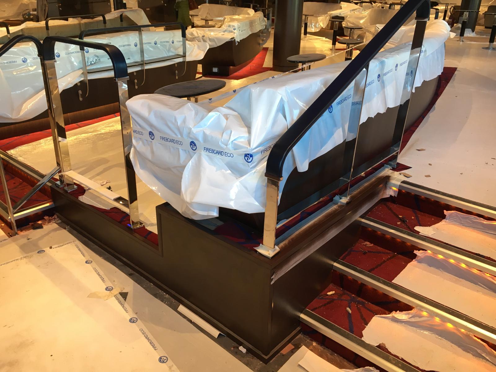 Corrimani in acciaio